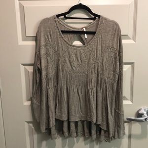 Green Free people Top!
